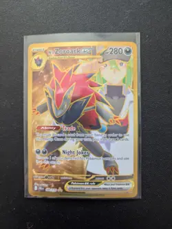 Ns Zoroark EX Pokemon Journey Together 189/159 Ultra Rare Full Art Holo SV NM - Image 1