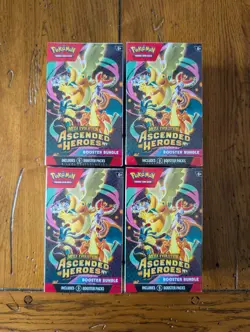 Pokemon TCG Ascended Heroes Booster Bundle New/Sealed - Lot of 4 - Image 1