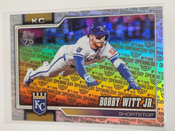 Bobby Witt Jr 2026 Topps Series 1 Celebration - Opening Day Foil #205 Royals - Image 1