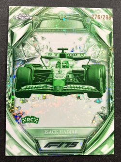 RC /299 Night Vision Isack Hadjar Diamond D75-32 2025 Topps Chrome Formula 1 F1 - Image 1