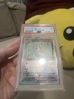 2002 POKEMON #61 RATICATE-REV.FOIL LEGENDARY COLLECTION PSA 1 POP 9 - Image 5