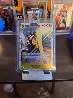Borsalino Foil SR EB04-058 - One Piece - OP15 Kami’s Island ENG NM RARE FLIPPER - Image 1