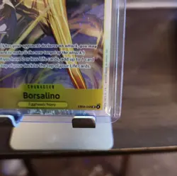 Borsalino Foil SR EB04-058 - One Piece - OP15 Kami’s Island ENG NM RARE FLIPPER - Image 4