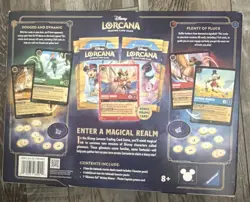 Disney Lorcana TCG: 2 Ready-to-Play Decks - 1 Booster Pack, 4 Additional Booster - Image 2