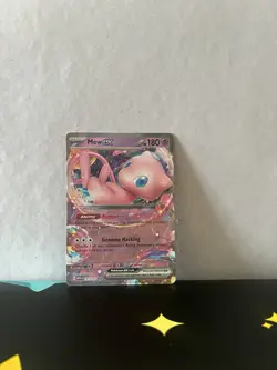 Pokemon Mew EX TCG Scarlet & Violet 151 Holo Card 151/165 English Edition - Image 1