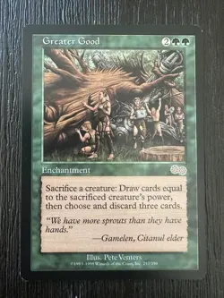 MTG URZAS SAGA* GREATER GOOD NM/M* - Image 1