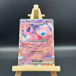 Pokemon Mew EX TCG Scarlet & Violet Card 151/165 English Edition NM - Image 1