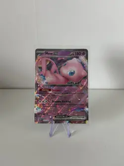 Pokemon Mew EX TCG Scarlet & Violet Card 151/165 English Edition - Image 1