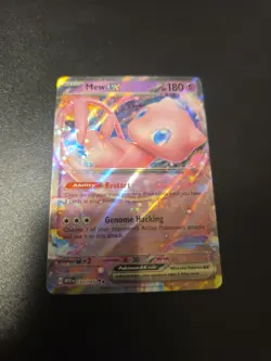 Pokemon Mew EX 151 TCG Scarlet & Violet Card 151/165 English Edition - Image 1