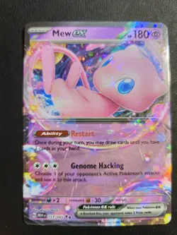 Pokemon Mew EX TCG Scarlet & Violet 151 Card 151/165 English Edition NM - Image 2