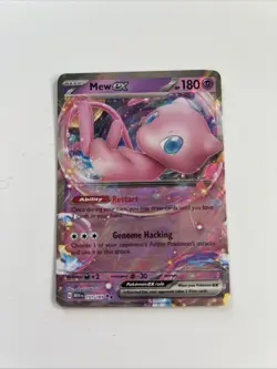 Pokemon TCG Mew EX Scarlet & Violet Card 151/165 English Edition - Image 1