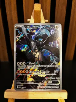 N's Zekrom #31 Black Star Promo Ascended Hero's ETB Pokemon Center Stamped Mint - Image 1
