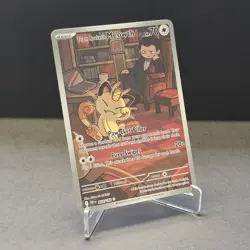 Team Rocket's Meowth IR | 203/182 Destined Rivals 2025 Pokemon TCG 😼 - Image 2