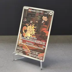 Team Rocket's Meowth IR | 203/182 Destined Rivals 2025 Pokemon TCG 😼 - Image 3