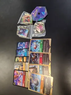 Disney Lorcana Promo Cards X9 Pins X3 - Image 1