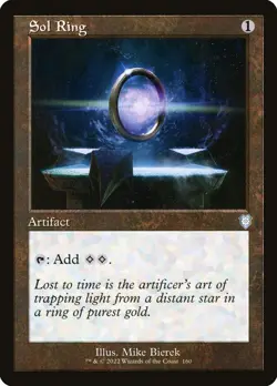 MTG - Sol Ring - The Brothers' War Commander - X1 - (NM) - - Image 1