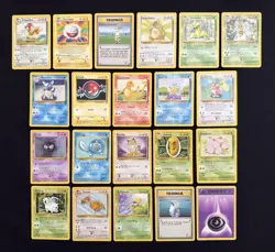 Pokemon TCG Base Set 2 Bundle x21 Cards Inc. 6 Rares WOTC Vintage - Image 1