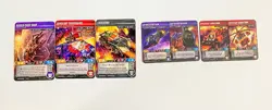 Transformers TCG Lot A (5 Character & 35 Battle Cards) Near Mint Unplayed - Image 2