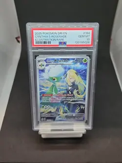 Cynthia's Roserade 184/182 - Destined Rivals - PSA - Pokemon Card (Equiv. CGC) - Image 1