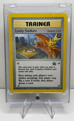 Pokemon Lucky Stadium 41/53 Wotc Promo Trainer Card English Nintendo - Image 1