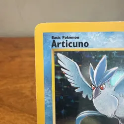 Articuno Fossil Holo Card 2/62 Rare Vintage WOTC Pokemon TCG Card (List 2) LP - Image 2