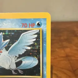 Articuno Fossil Holo Card 2/62 Rare Vintage WOTC Pokemon TCG Card (List 2) LP - Image 3