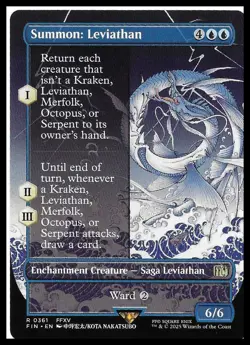 FINAL FANTASY #361 Summon: Leviathan (Borderless) - Image 1
