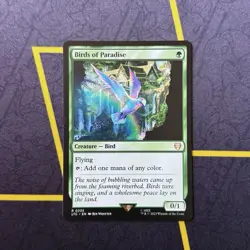 Birds Of Paradise R 235 MTG LOTR Tales Of Middle Earth Magic The Gathering 0235 - Image 1