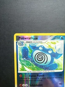 Pokemon Poliwrath 35/146 Rare Legends Awakened Reverse Holo VLP - Image 3