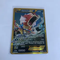 Pokemon TCG Gyarados EX 123/122 XY Breakpoint 2016 Secret Holo Rare - Image 1