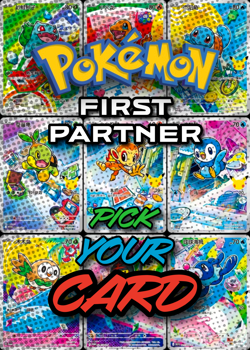 Pokemon TCG First Parner Pick Your Card - Image 1