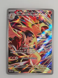 Ethan’s Typhlosion 190/182 NM Pokemon Destined Rivals Illustration Rare 190/182 - Image 1