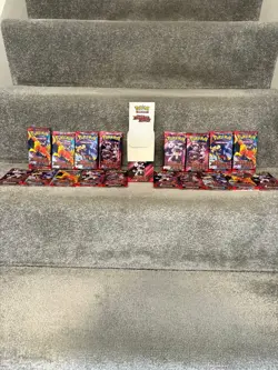 Pokemon TCG Destined Rivals Half Booster Box - 18 Packs New (Box Not Sealed) - Image 5