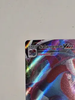 Pokemon TCG Salamence VMAX Darkness Ablaze Holo Ultra Rare Card 144/189 | NM - Image 2