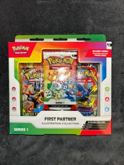 Pokemon TCG First Partner Illustration Collection Series 1 2026 New Sealed - Image 1