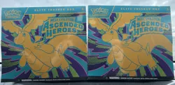 2x Ascended Heroes ETB Factory Sealed Pokemon Elite Trainer Box Lot - Image 1