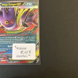 🇮🇹 Pokemon Mega Gengar Ex 056/094 TCG Fiamme Spettrali Rara Near Mint ita - Image 2