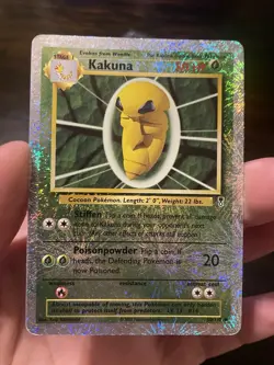 Pokemon Wotc Legendary Collection Kakuna 50/110 Reverse Holo, MP - Image 3