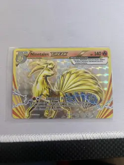 Pokemon Ninetales BREAK Evolutions Rare Holo 16/108 2016 English 140 HP - Image 1