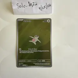 Slakoth Illustration Surging Sparks 212/191 Pokemon TCG - Image 1