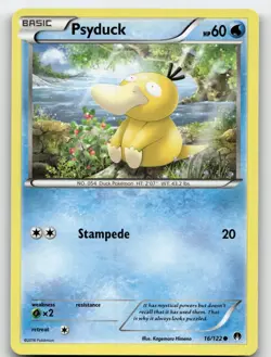 PSYDUCK 16/122 COMMON BREAKPOINT POKEMON NEAR MINT - Image 1