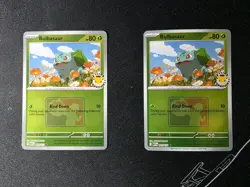 Bulbasaur Pokemon Day 2026 Play Stamped Reverse Holo MEG 001/132 Pokemon TCG NM - Image 2