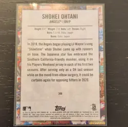 2020 Topps Archives Shohei Ohtani #306 Nickname Poster - Angels - Image 2