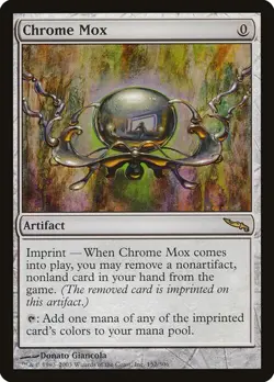 Chrome Mox (MTG, Magic the Gathering) Mirrodin, MRD, NM - Image 1