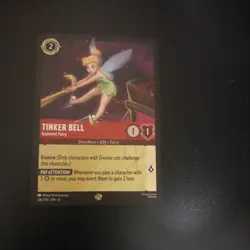 Disney Lorcana-Reign of Jafar/Tinker Bell Insistent Fairy 136/204 Regular - Image 1