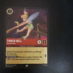 Disney Lorcana-Reign of Jafar/Tinker Bell Insistent Fairy 136/204 Regular - Image 2