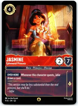 #9 Jasmine - Ephemeral Princess Disney Lorcana Illumineer's Quest: Palace Heist - Image 1