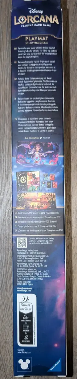 Disney Lorcana TCG Shimmering Skies Belle Playmat |BRAND NEW SEALED - Image 2