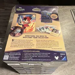 LOT of 4 Lorcana Fabled Collection Starter Set Box Booster Tinker Promo Disney - Image 2