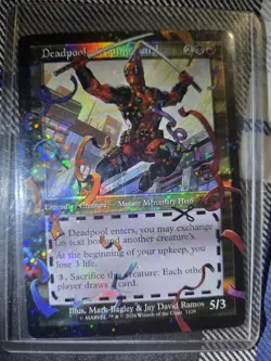 Deadpool, Trading Card (7129) - Pool Party Foil - Secret Lair Drop MTG - Image 5